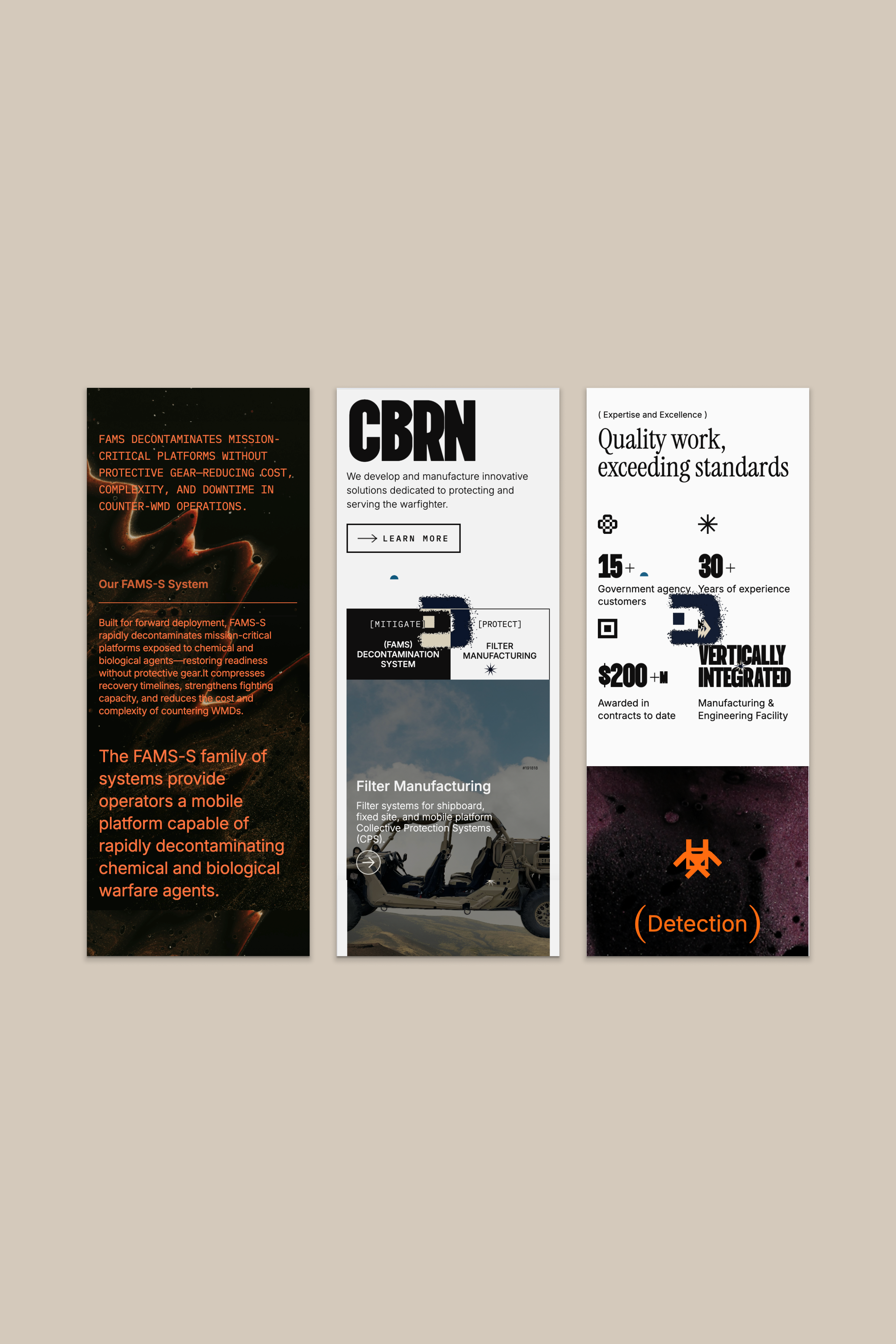 3 mockups